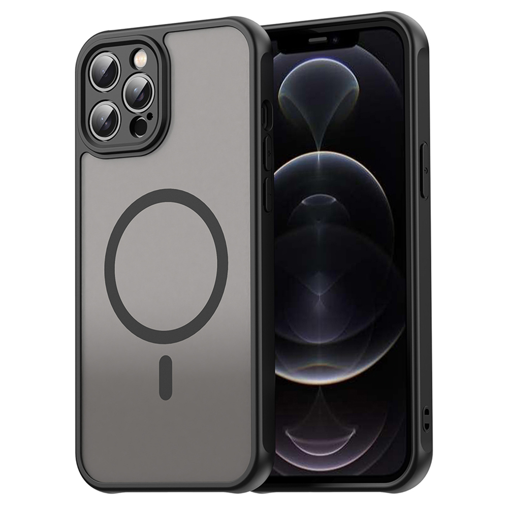 Techsuit HaloFrost II MagSafe pro iPhone 12 Pro Max černý