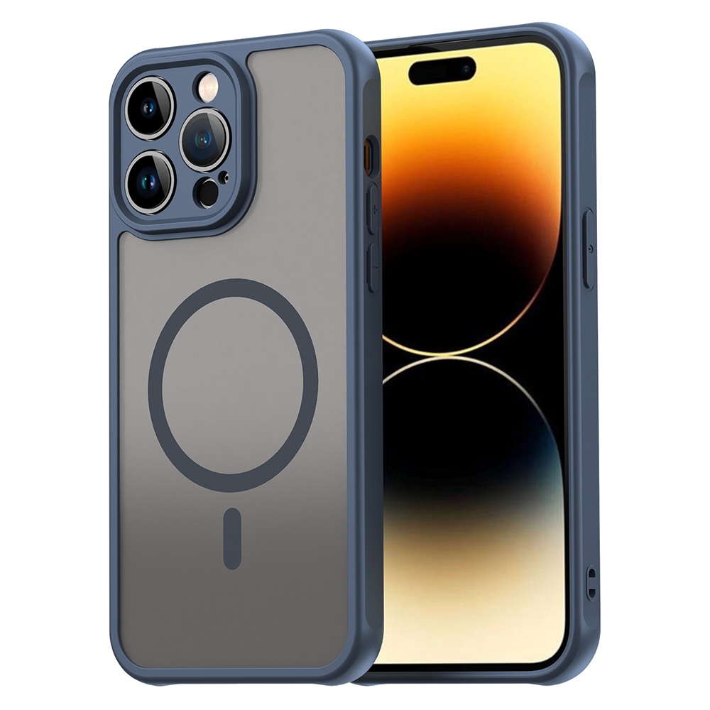 Techsuit HaloFrost II MagSafe pro iPhone 14 Pro Max námořnická modrá