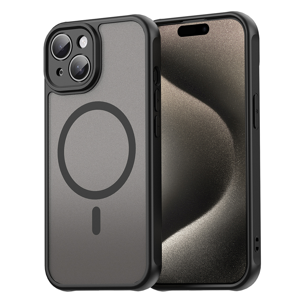 Techsuit HaloFrost II MagSafe pro iPhone 15 černý