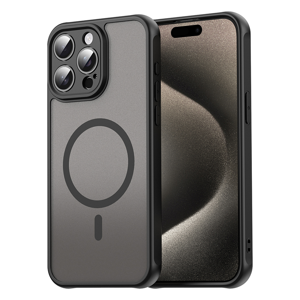 Techsuit HaloFrost II MagSafe pro iPhone 15 Pro černý