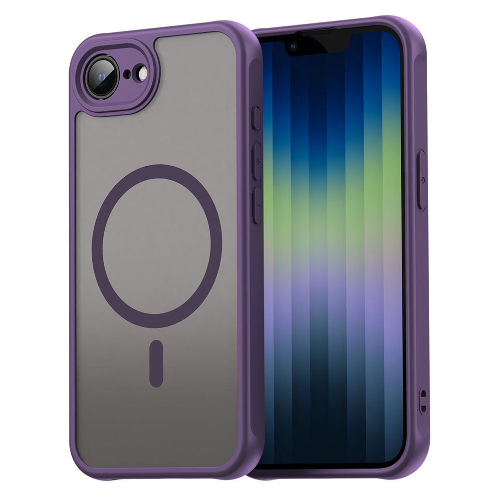 Techsuit HaloFrost II MagSafe pro iPhone 16e fialová
