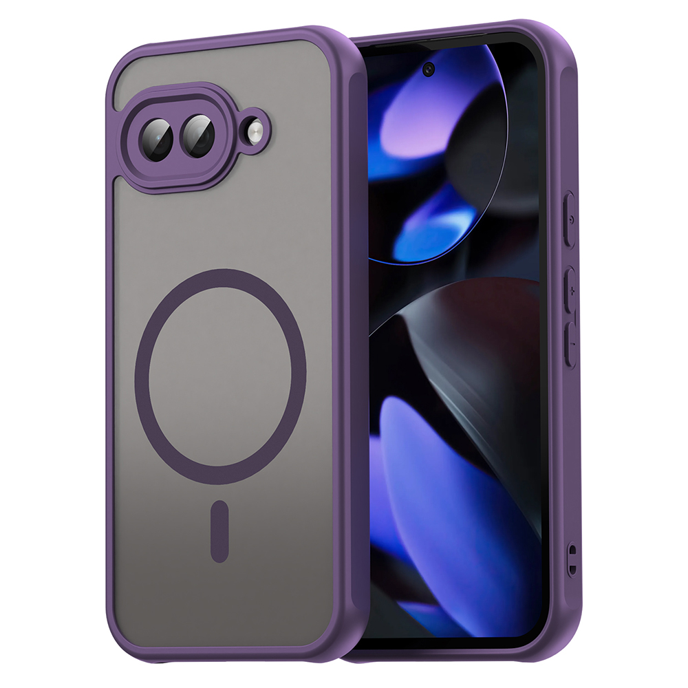 Techsuit HaloFrost II MagSafe pro Google Pixel 9a fialová