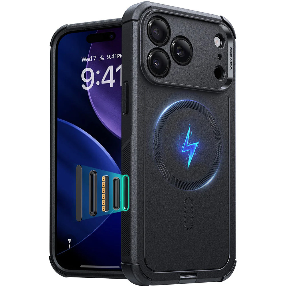 ESR Cyber Halolock pro iPhone 17 Pro černý
