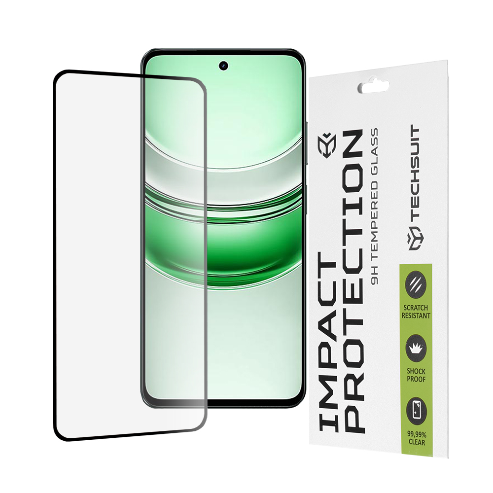 Ochranné sklo Techsuit 111D pro Realme C71 černé