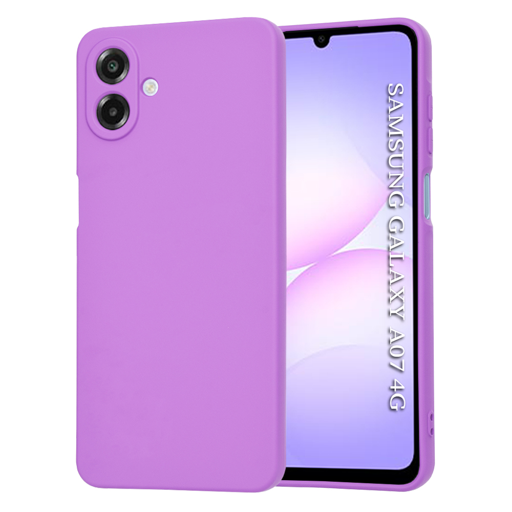 Techsuit SoftFlex pro Samsung Galaxy A07 4G fialový