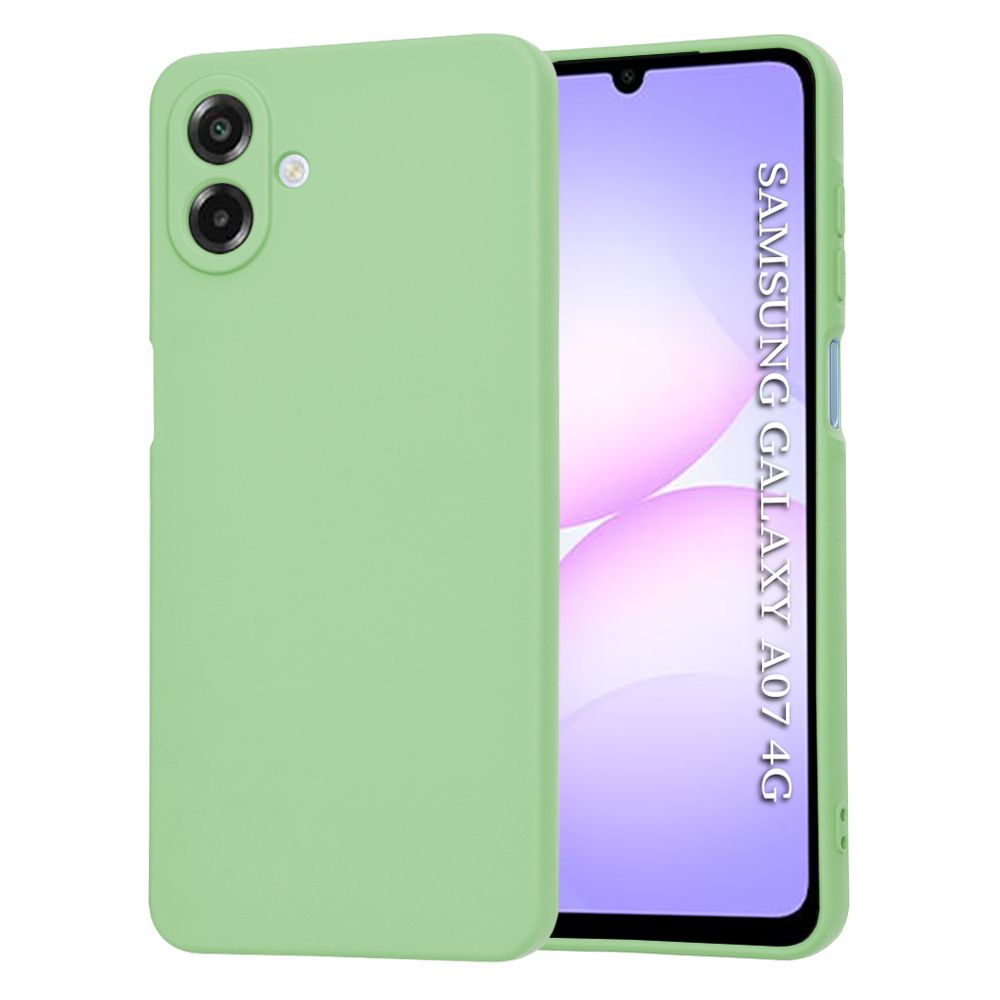 Techsuit SoftFlex pro Samsung Galaxy A07 4G v mátově zelené