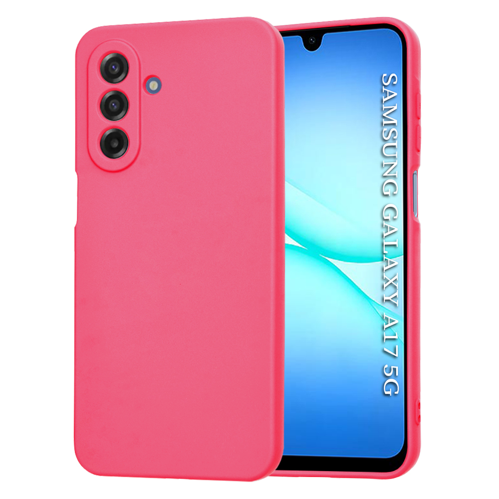 Techsuit SoftFlex pro Samsung Galaxy A17 5G A17 4G růžová