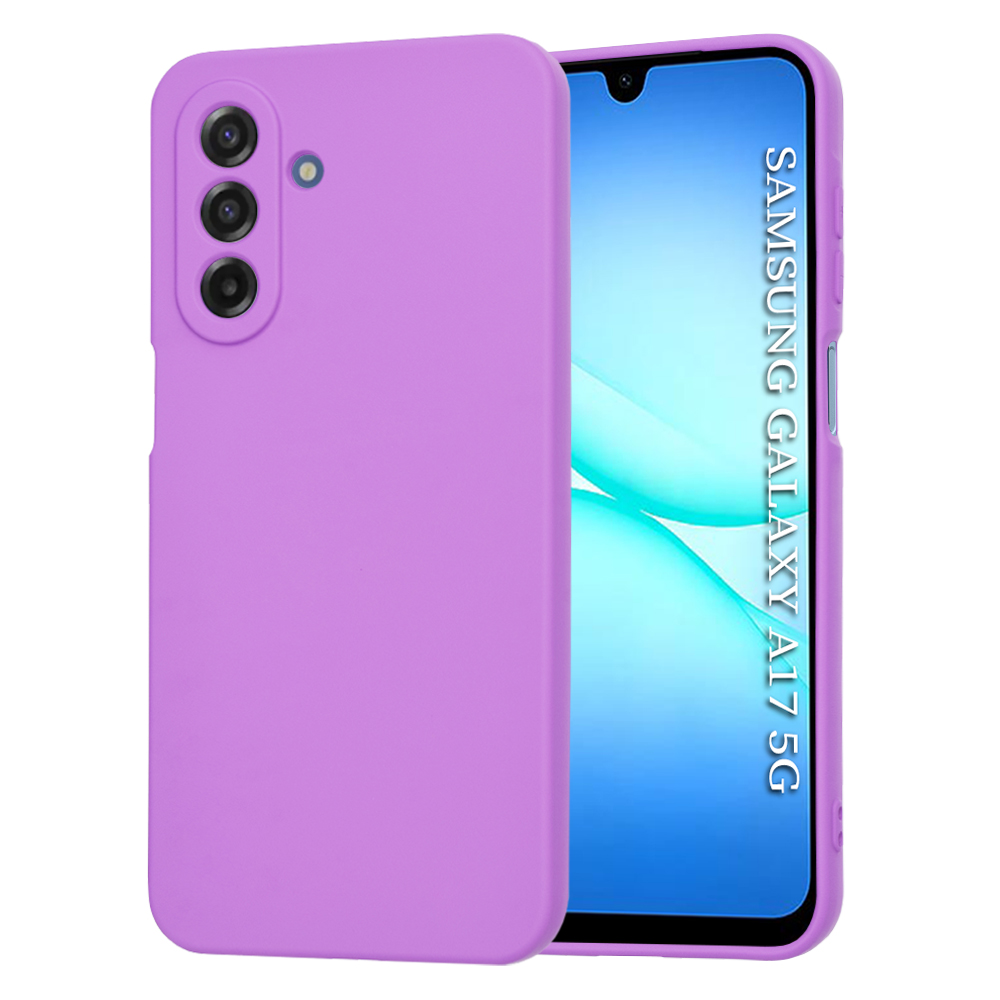 Techsuit SoftFlex pro Samsung Galaxy A17 5G A17 4G fialová