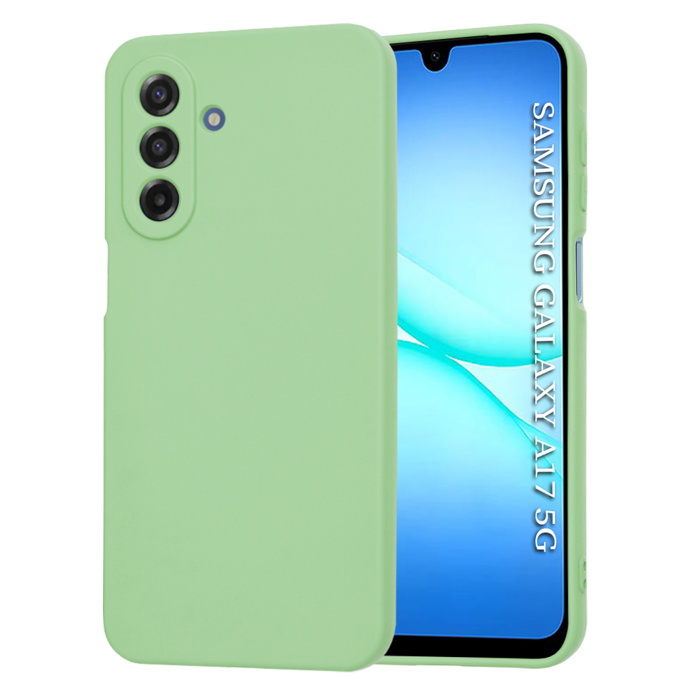 Techsuit SoftFlex pro Samsung Galaxy A17 5G A17 4G mátově zelený