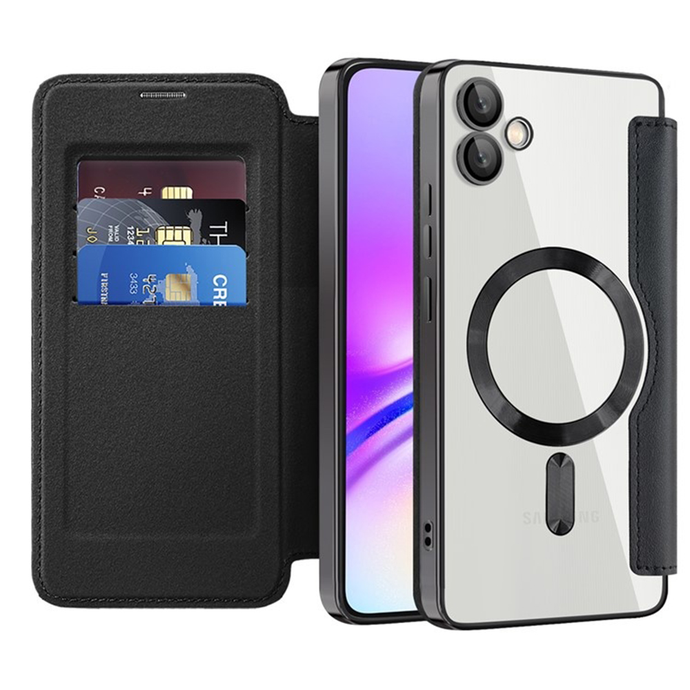 Pouzdro na knihu Techsuit SmartMag pro Samsung Galaxy A05 černé