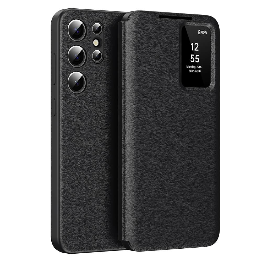 Techsuit SmartView Series pro Samsung Galaxy S23 Ultra černá