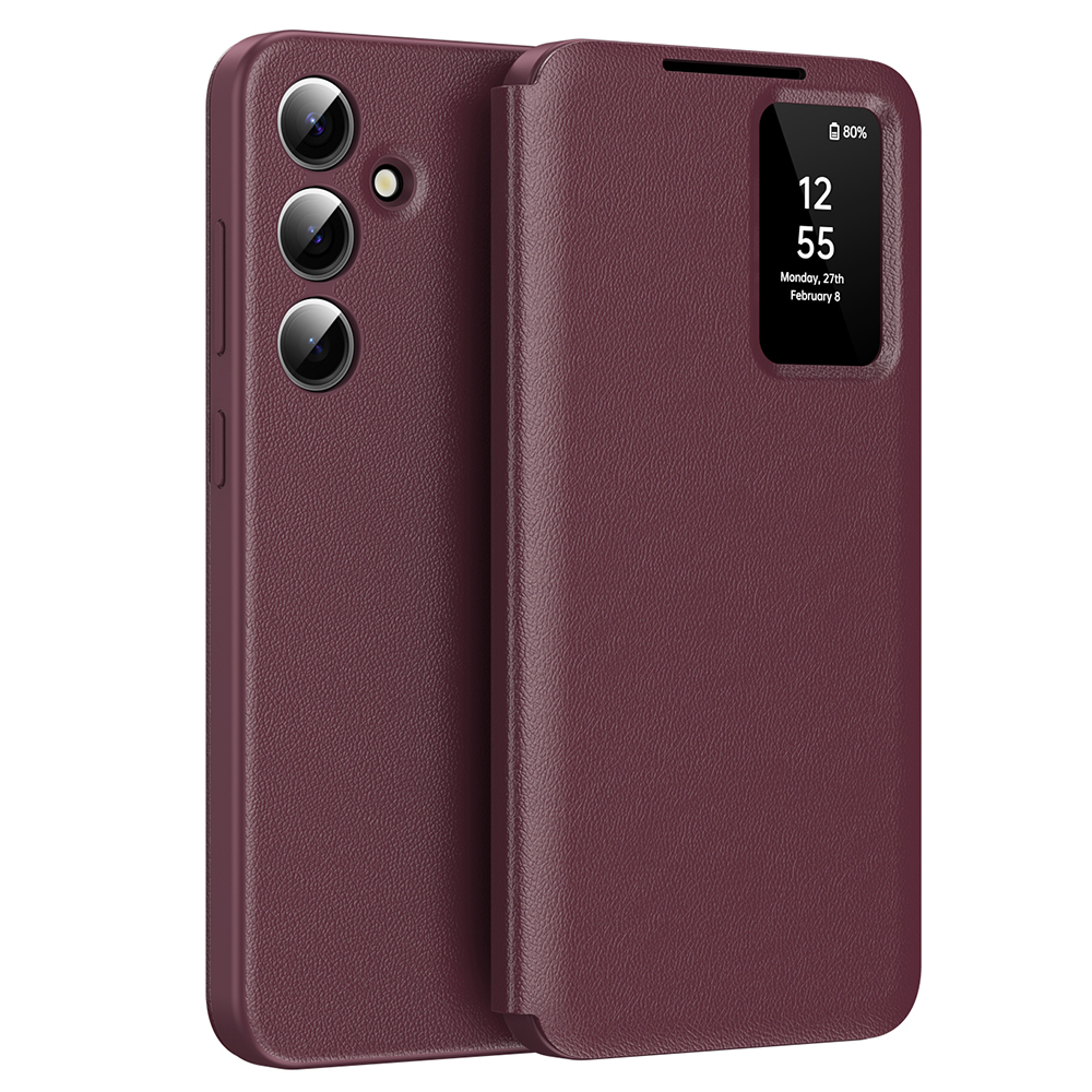 Techsuit SmartView Series pro Samsung Galaxy A56 5G červený