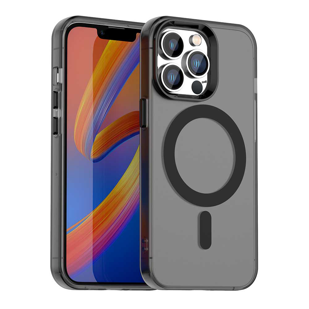 Techsuit CandyCase MagSafe pro iPhone 12 Pro Max černá