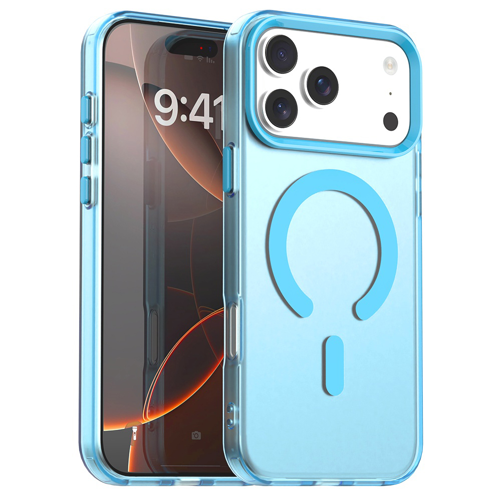 Techsuit CandyCase MagSafe pro iPhone 17 Pro modrá
