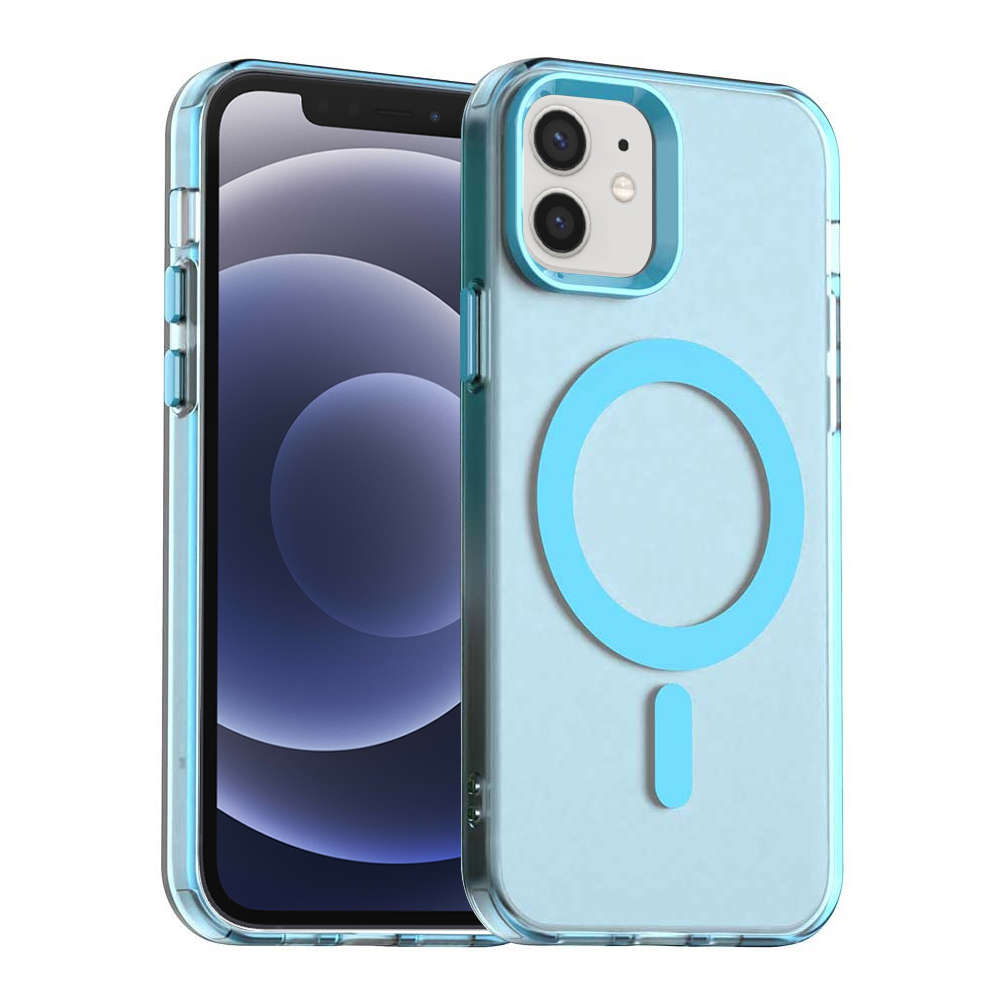 Techsuit CandyCase MagSafe pro iPhone 12 iPhone 12 Pro modrá