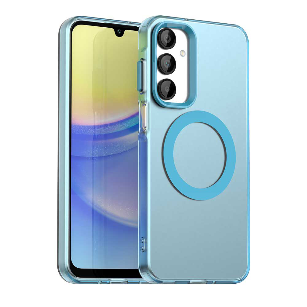 Techsuit CandyCase MagSafe pro Samsung Galaxy A16 4G / A16 5G modrá