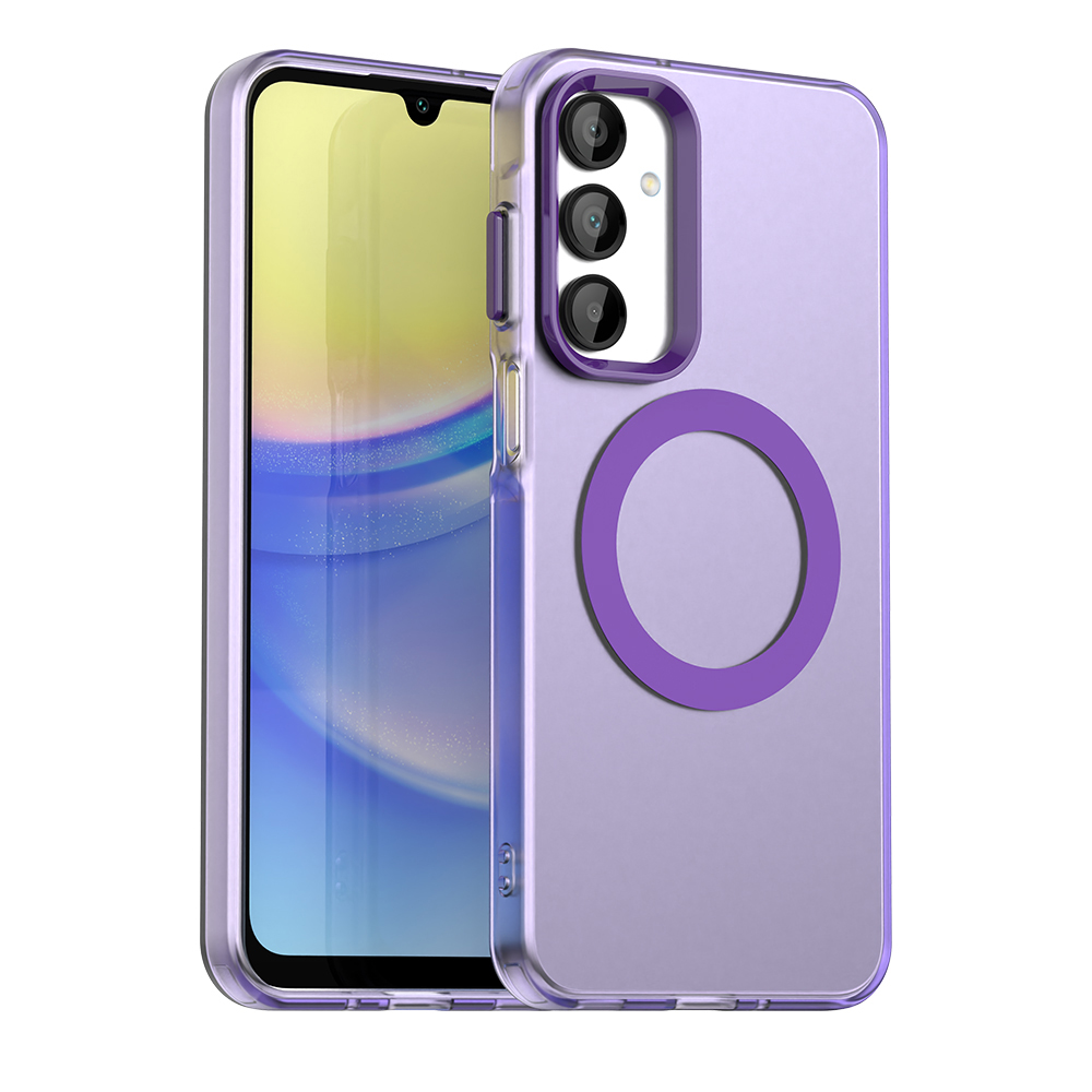 Techsuit CandyCase MagSafe pro Samsung Galaxy A16 4G / A16 5G fialová
