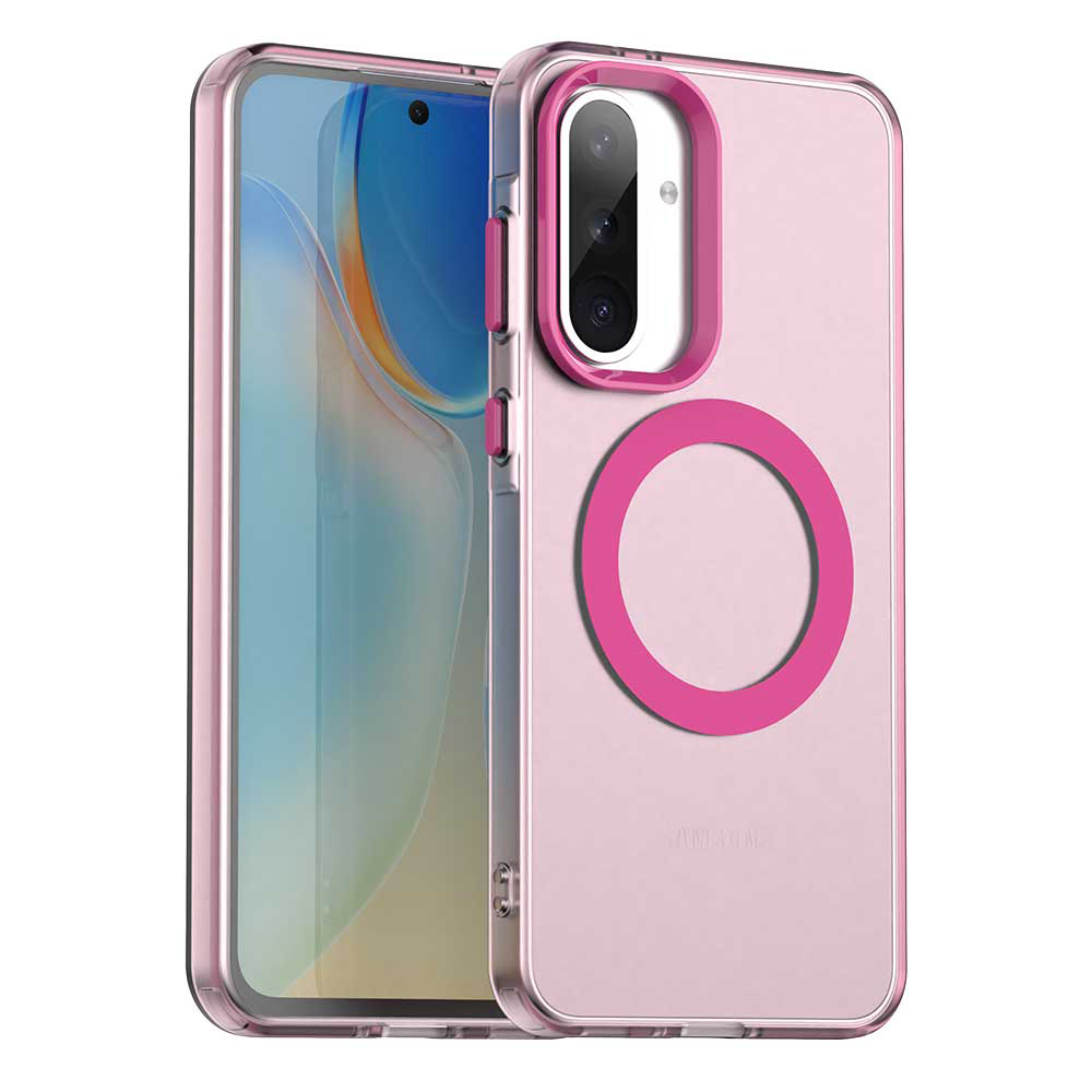 Techsuit CandyCase MagSafe pro Samsung Galaxy A56 5G růžová