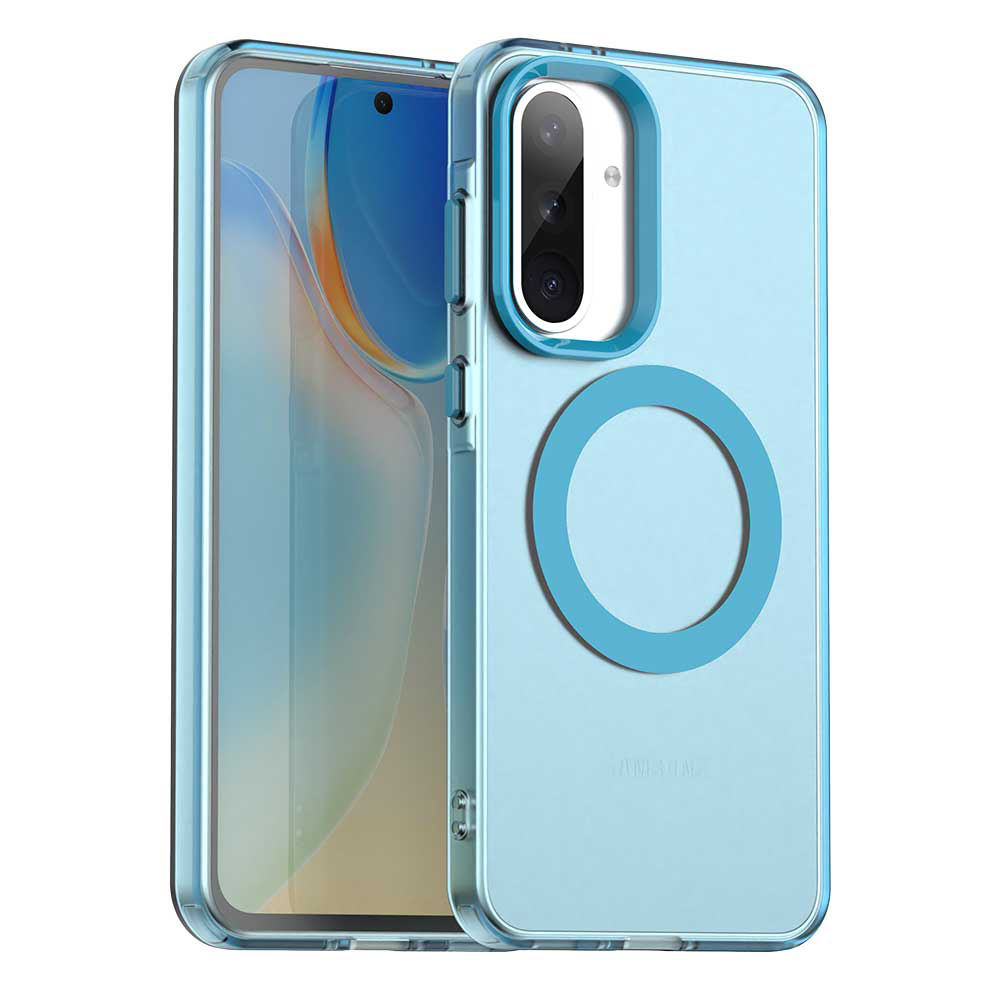 Techsuit CandyCase MagSafe pro Samsung Galaxy A56 5G modrý