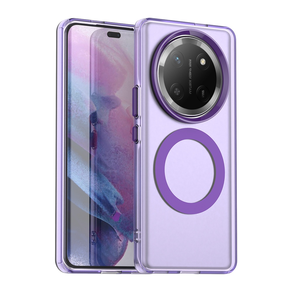 Techsuit CandyCase MagSafe pro Honor Magic7 Lite X9c fialová