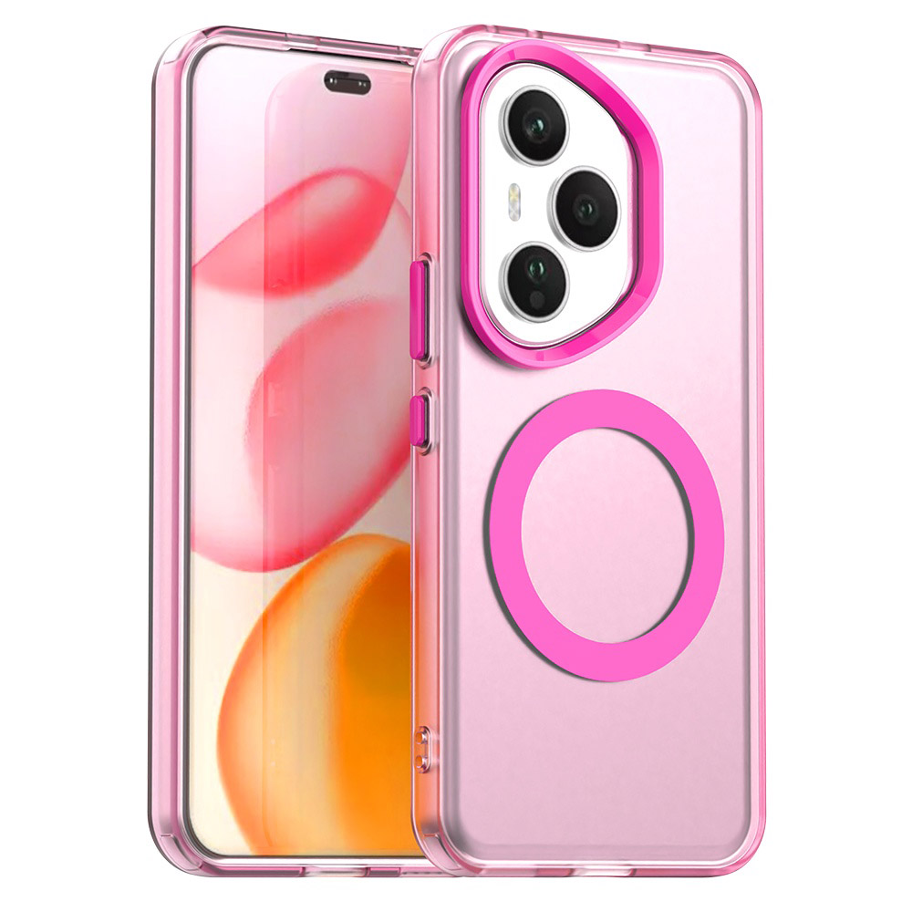 Techsuit CandyCase MagSafe pro Honor 400 Pro růžová