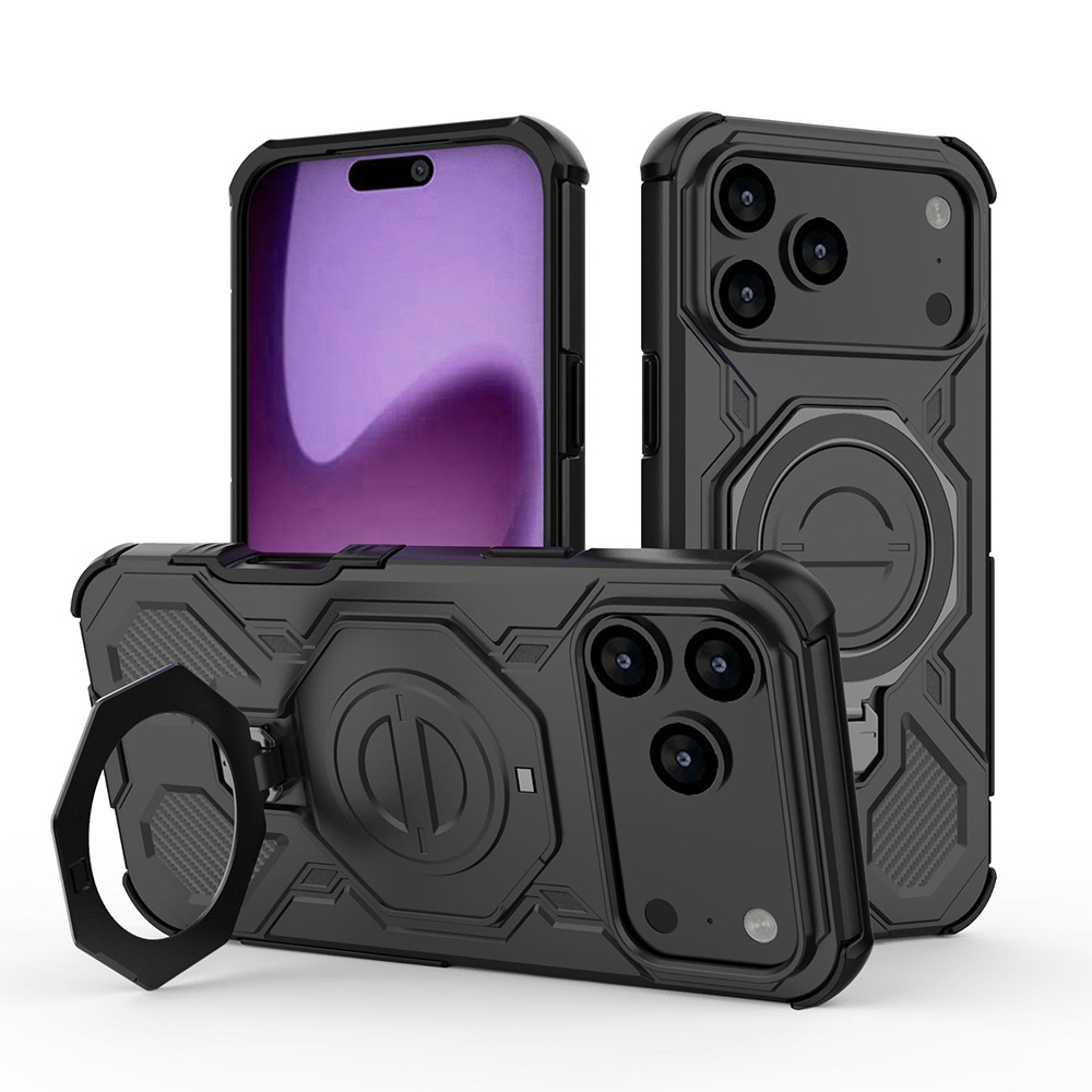 Techsuit Carbon Shield PRO pro iPhone 17 Pro Max černý