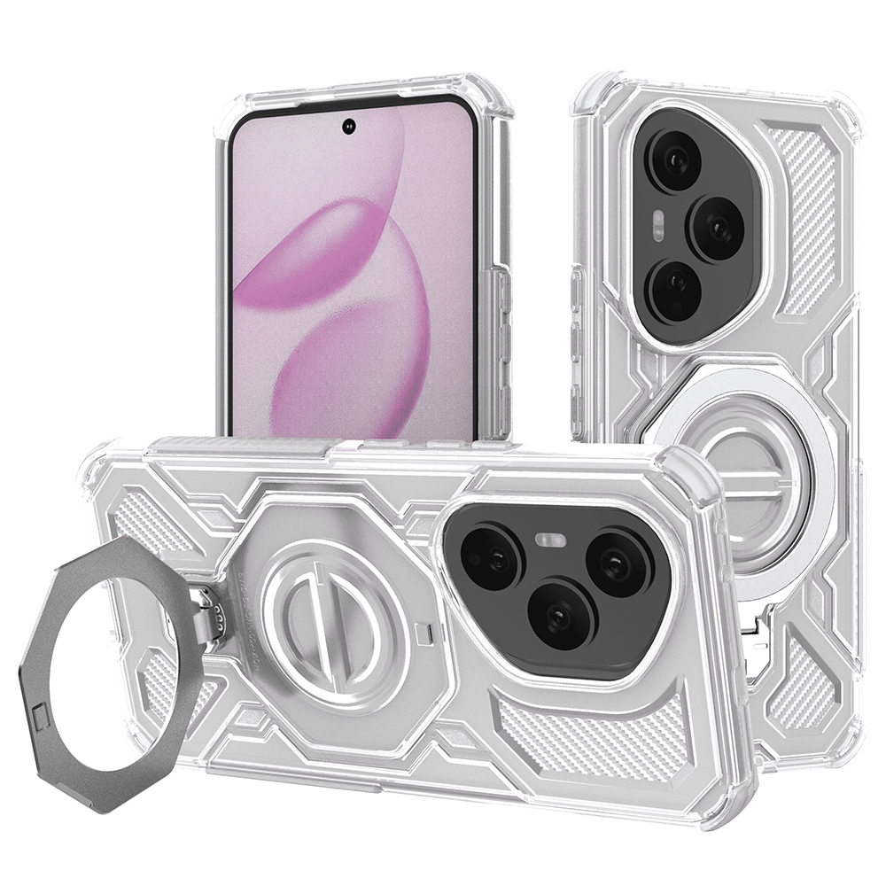 Techsuit Carbon Shield PRO Honor 400 Pro bílá průhledná