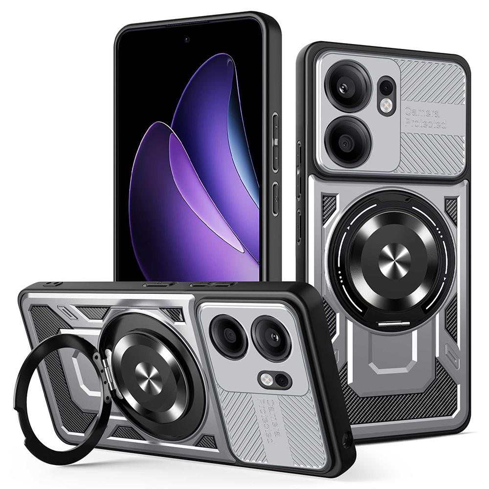 Techsuit RuggedCam pro Oppo Reno13 F 4G Reno13 F 5G Reno13 FS 5G šedý