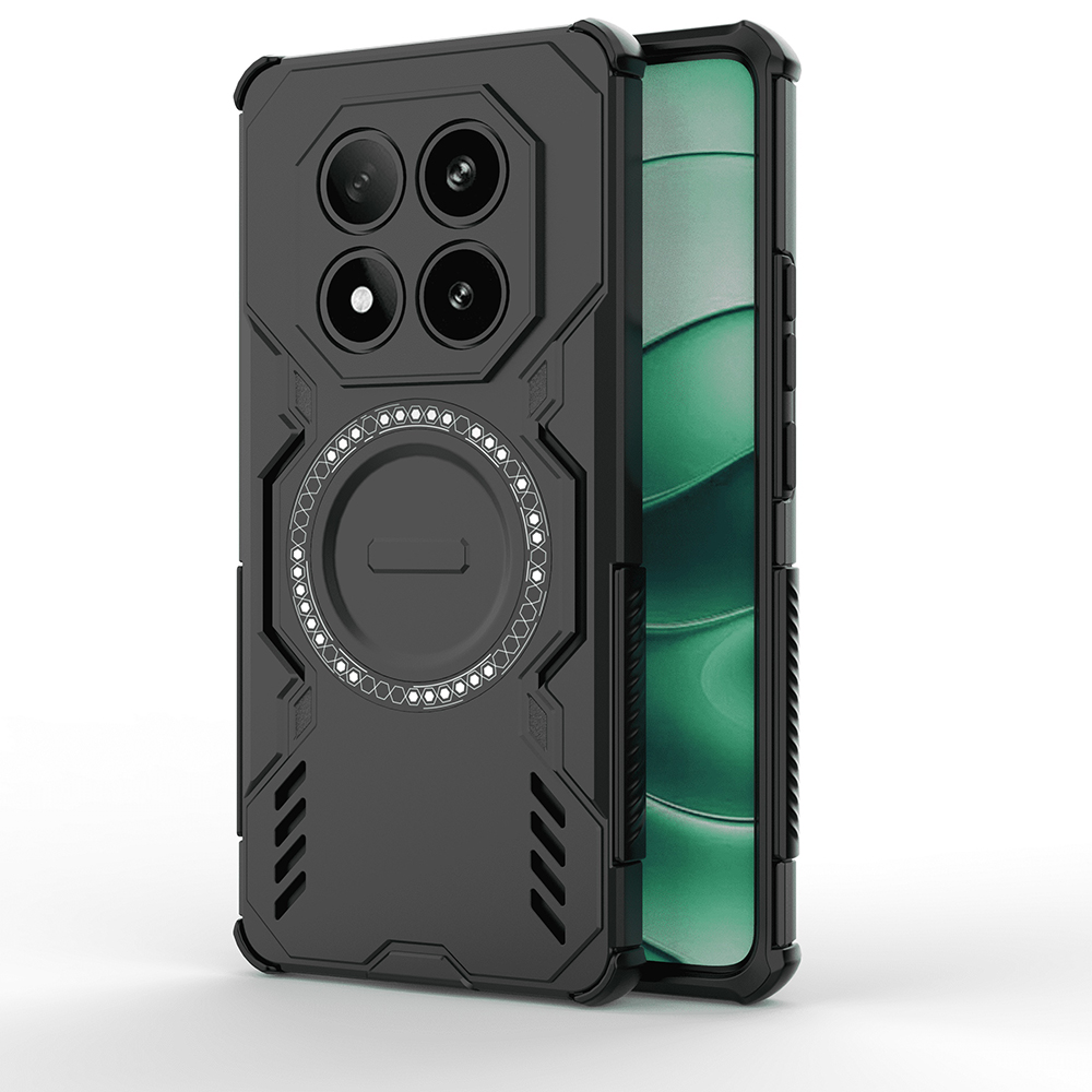 Pouzdro Techsuit ArmorMag pro Xiaomi Redmi Note 14 Pro 4G černé
