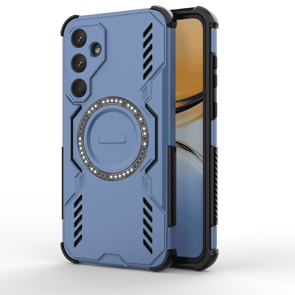 Pouzdro Techsuit ArmorMag pro Samsung Galaxy A55 5G modré