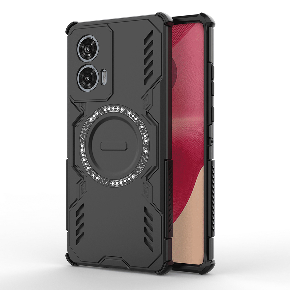 Pouzdro Techsuit ArmorMag pro Motorola Edge 50 Fusion černé