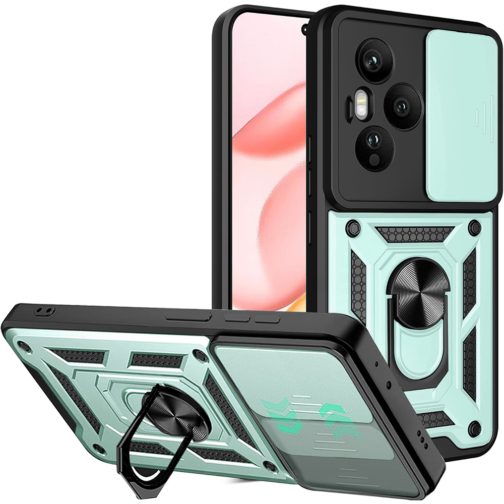 Techsuit CamShield Series Honor 400 Pro zelená