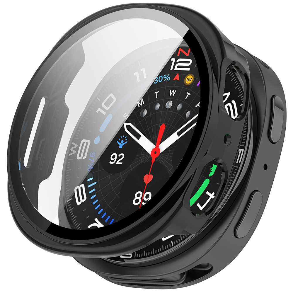 Techsuit Defense360 Pro s ochranným sklem Samsung Galaxy Watch8 44mm matná černá