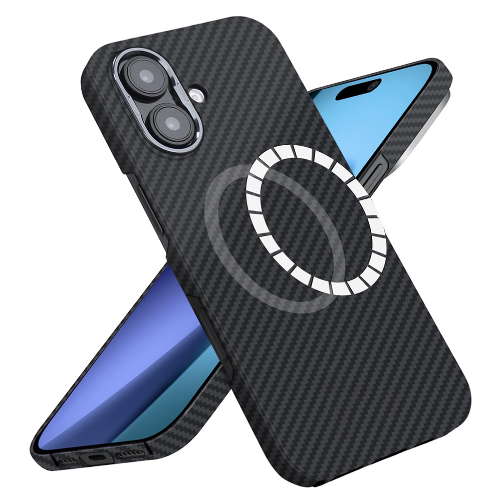 Techsuit Aramid Fiber MagSafe pro iPhone 17 černý