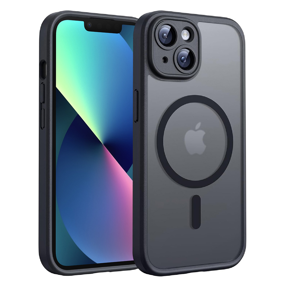 Techsuit PureFrost MagSafe pro iPhone 13 v matné černé