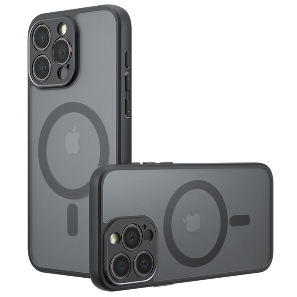 Techsuit PureFrost MagSafe iPhone 13 Pro Max matná černá