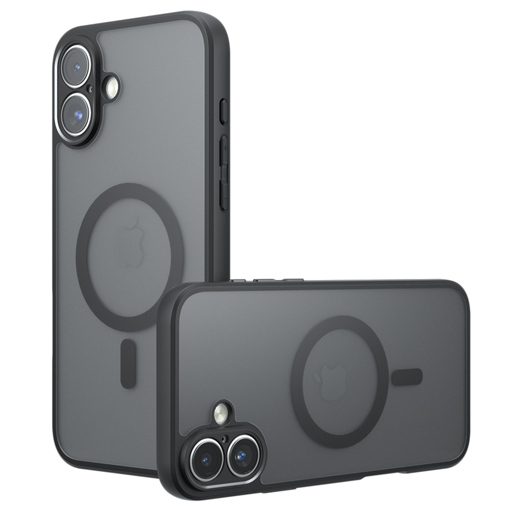 Techsuit PureFrost MagSafe iPhone 16 matná černá