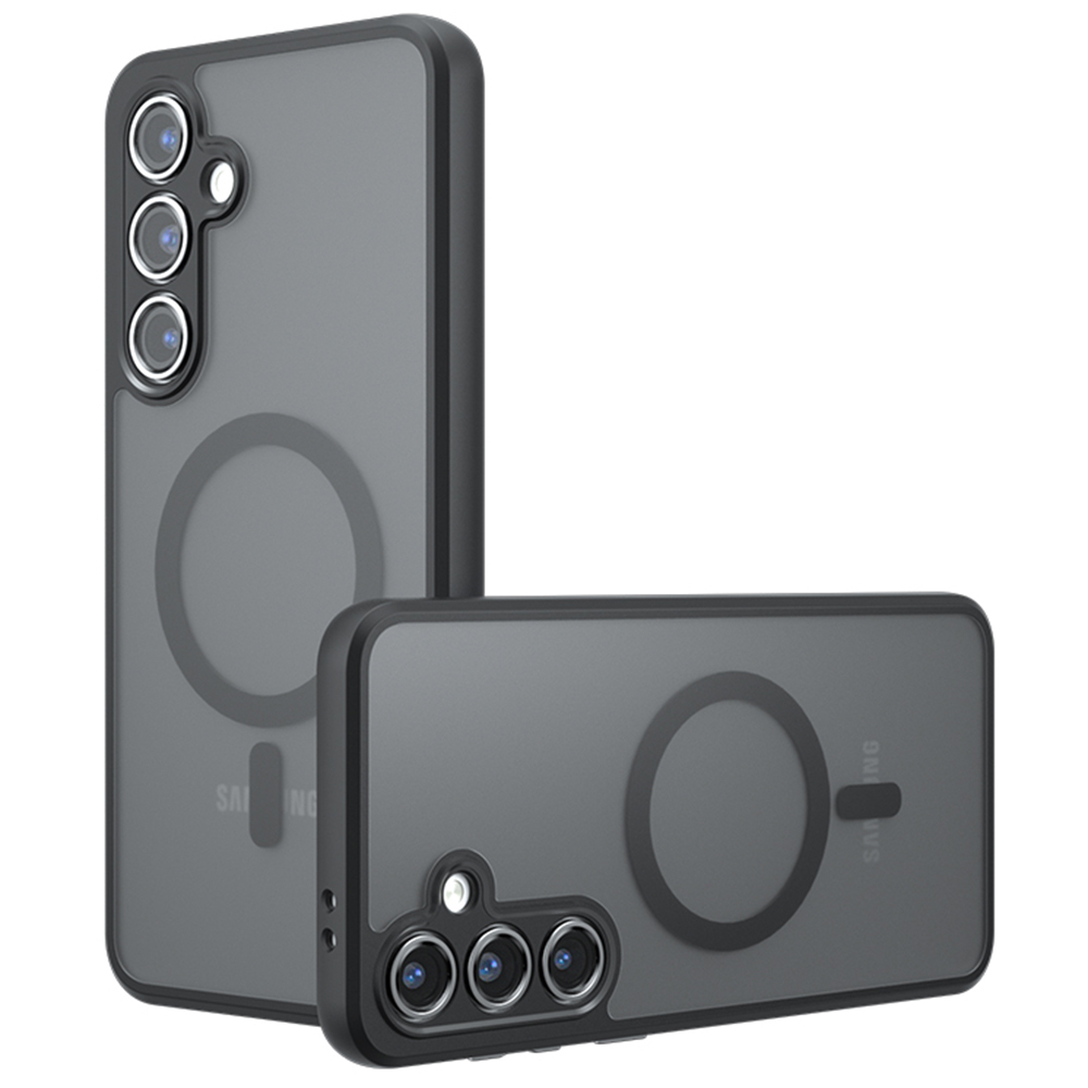 Techsuit PureFrost MagSafe pro Samsung Galaxy S23 FE v matné černé