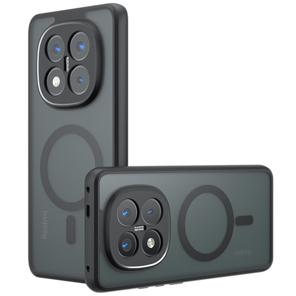Techsuit PureFrost MagSafe pro Xiaomi Redmi Note 14 Pro 5G / Poco X7 Černá