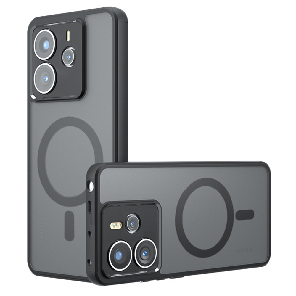 Techsuit PureFrost MagSafe Xiaomi Redmi Note 14 4G Standard matná černá
