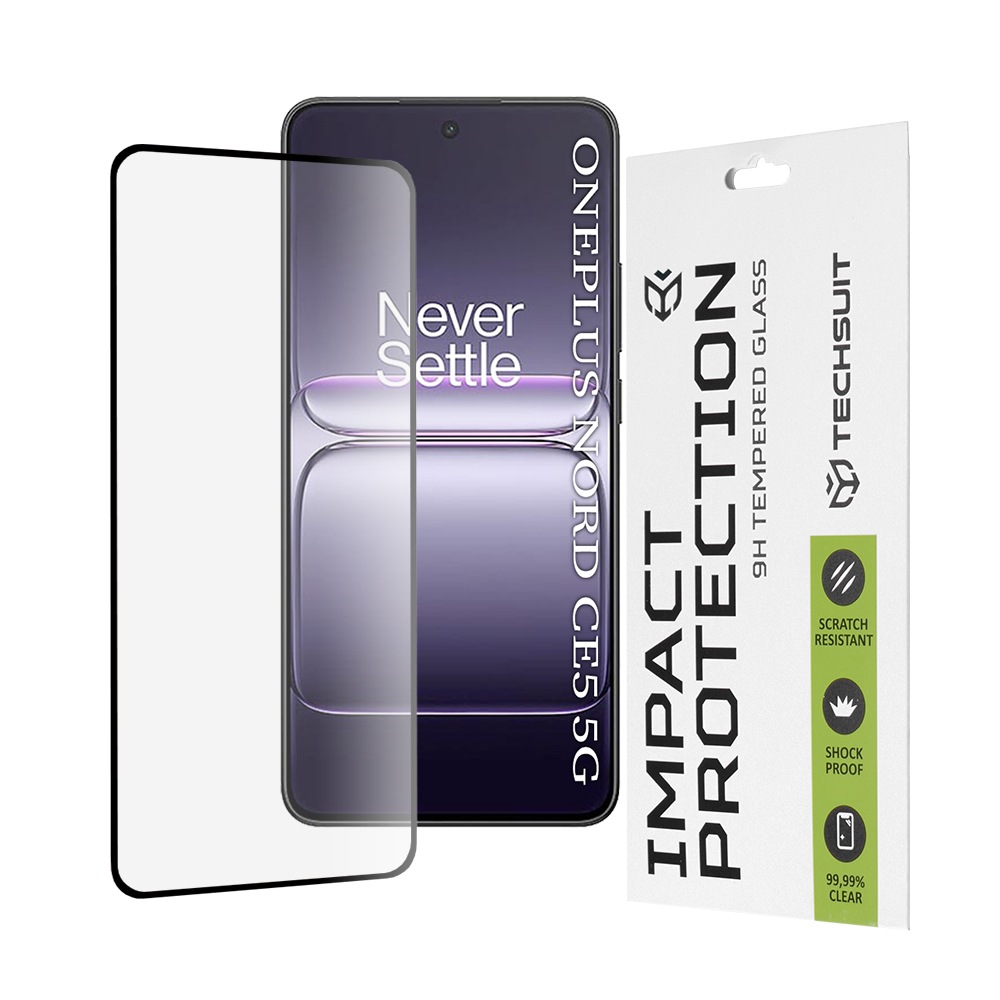Ochranné sklo Techsuit 111D pro OnePlus Nord CE5 černé