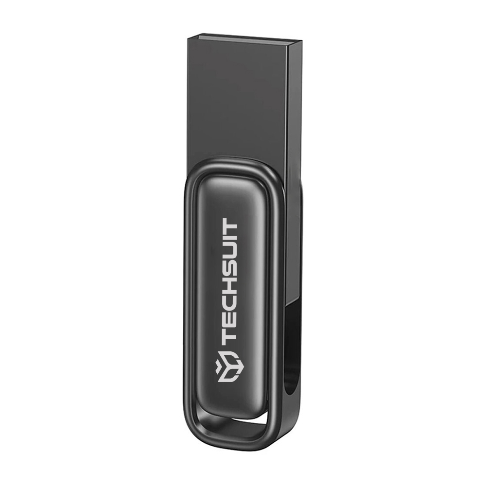 Techsuit Memory Stick THSM33 USB 3.0 FlashDrive 256GB zinková slitina patina