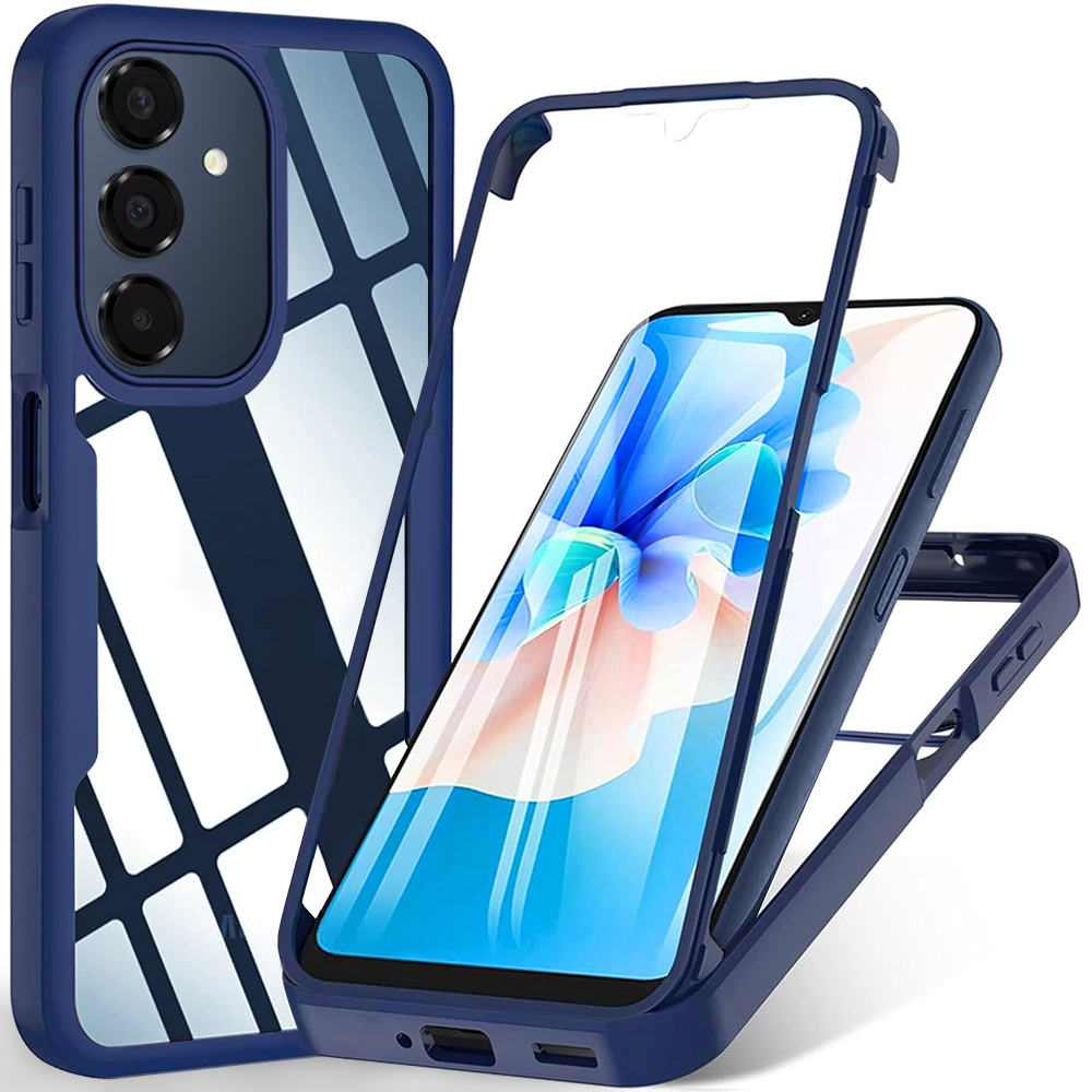 Techsuit ColorVerse 360 Series Ochranné sklo Samsung Galaxy A16 A17 modrá