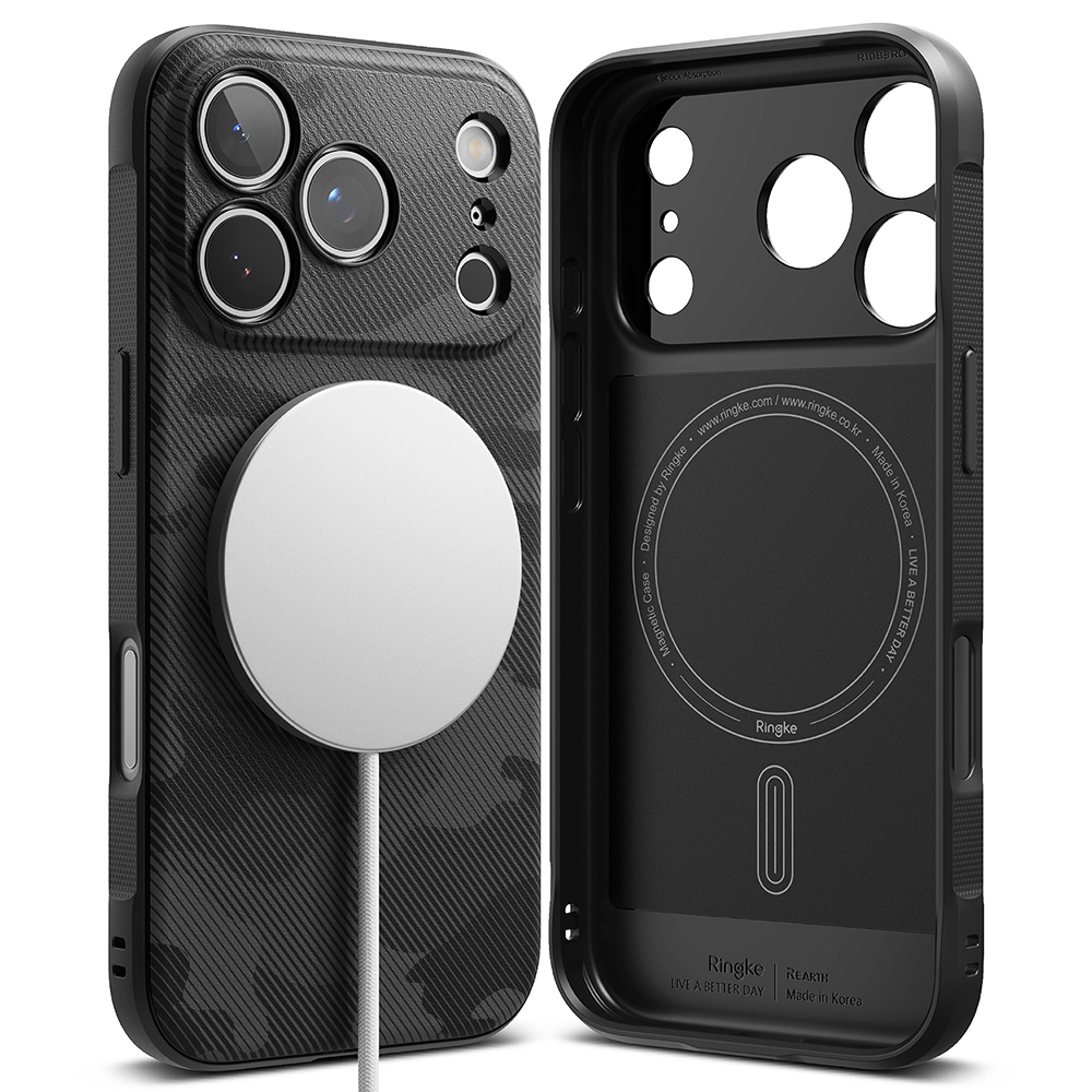 Pouzdro Ringke Onyx MagSafe iPhone 17 Pro maskáčově černé