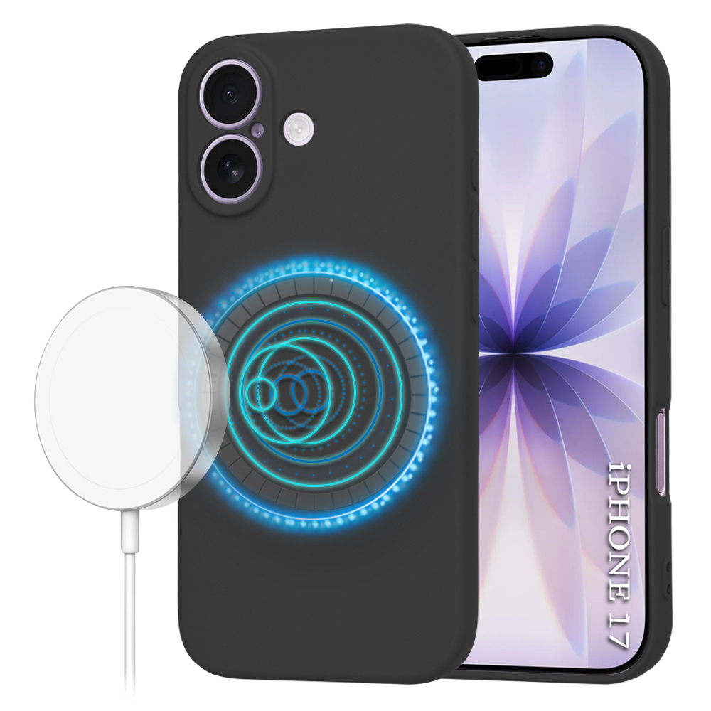 Techsuit SoftFlex MagSafe pro iPhone 17 černý