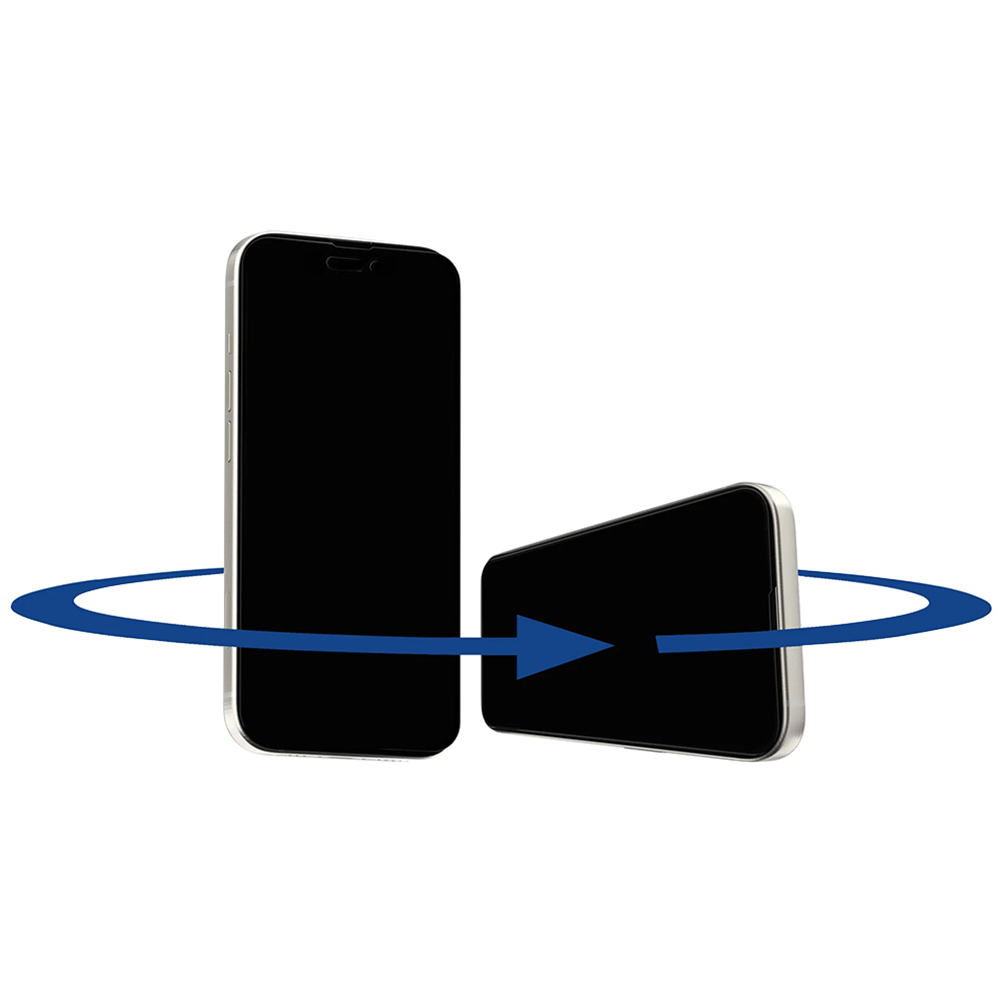 ANANK 2.5D 360° Privacy ochranné sklo iPhone 14 Pro Max černé