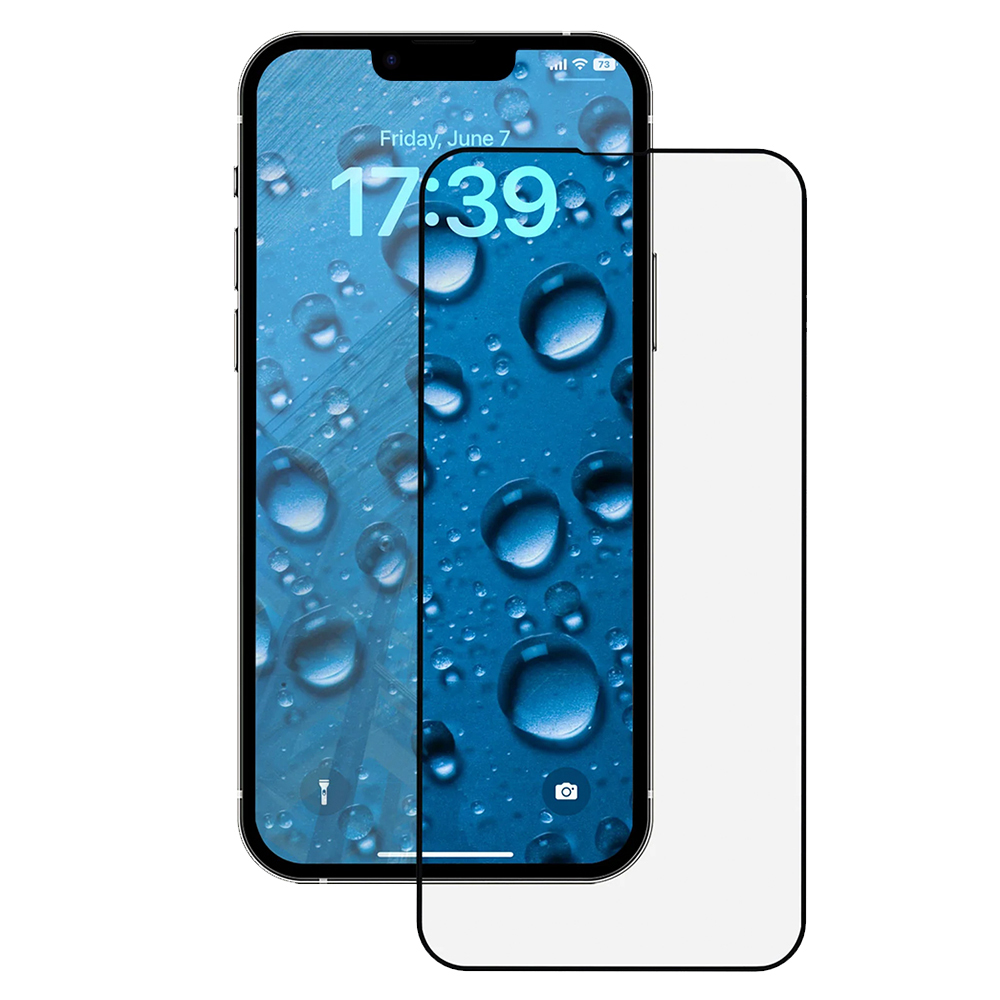 Ochranné sklo ANANK 2.5D pro iPhone 14 černé