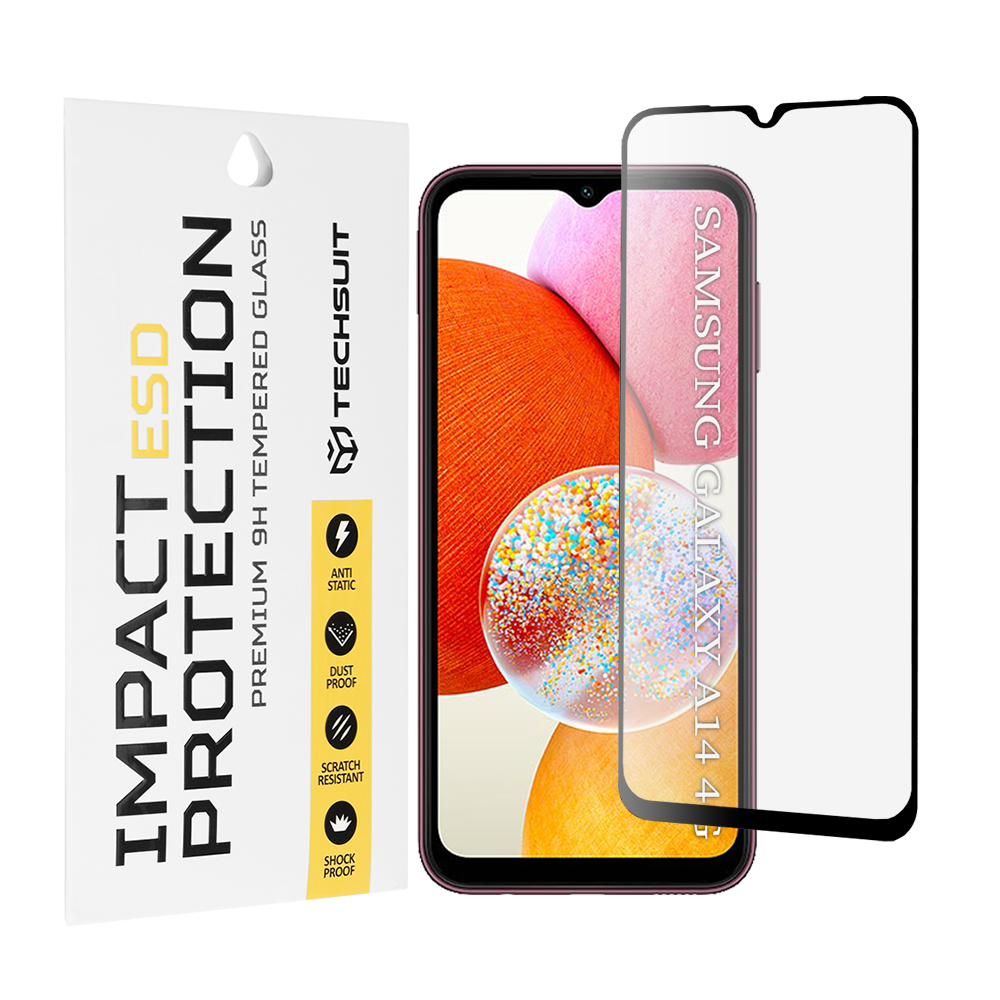 Techsuit ESD Glass pro Samsung Galaxy A14 4G / A14 5G černá