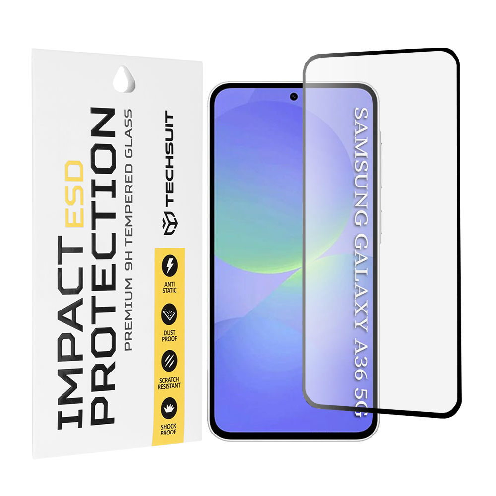 Techsuit ESD sklo Samsung Galaxy A36 5G A56 5G černé