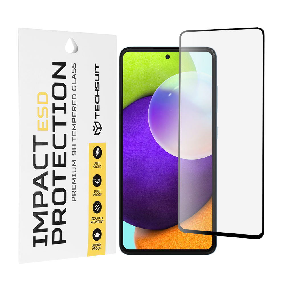Techsuit ESD sklo Samsung Galaxy A52 4G A52 5G A52s 5G černé